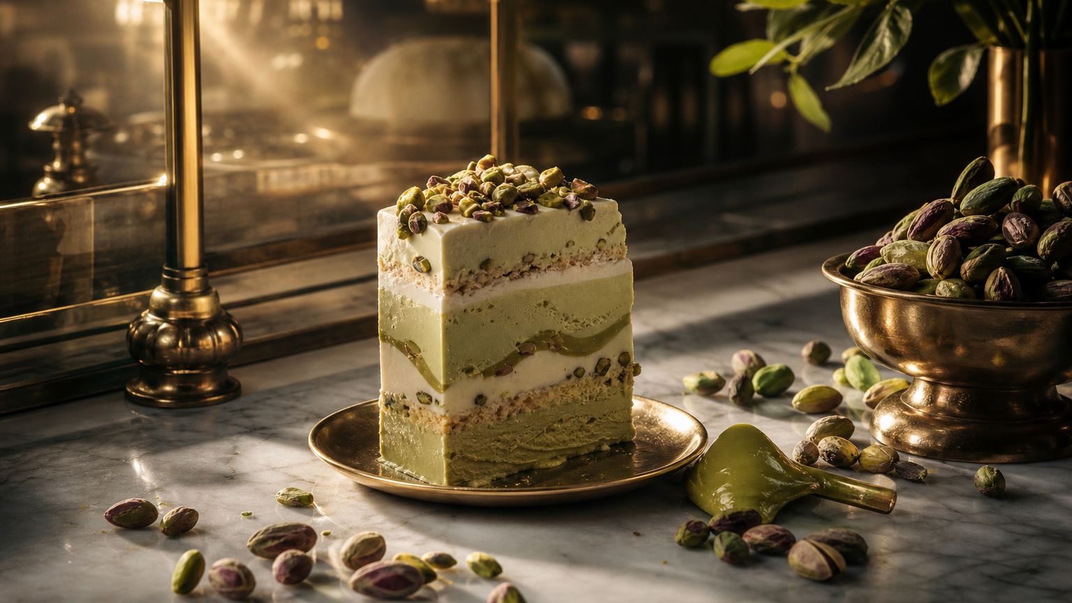 The pistachio cremino: a layered specialty as told by a gelateria in Palermo