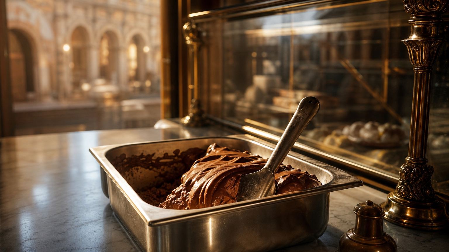 Verona and the East: Gelateria Savoia and the Sun That Comes Into the Window