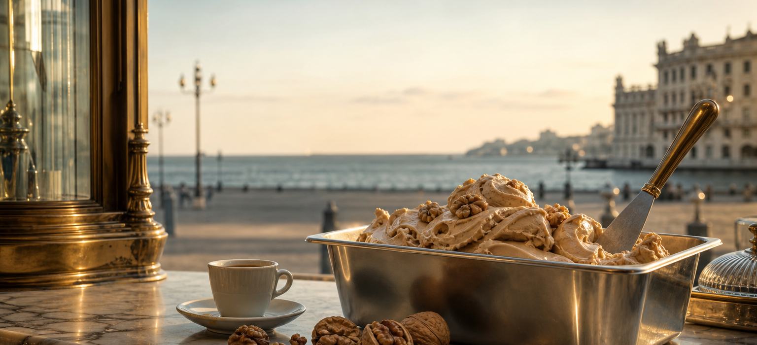 Noce e ingredienti del territorio: il gelato artigianale in Friuli-Venezia Giulia