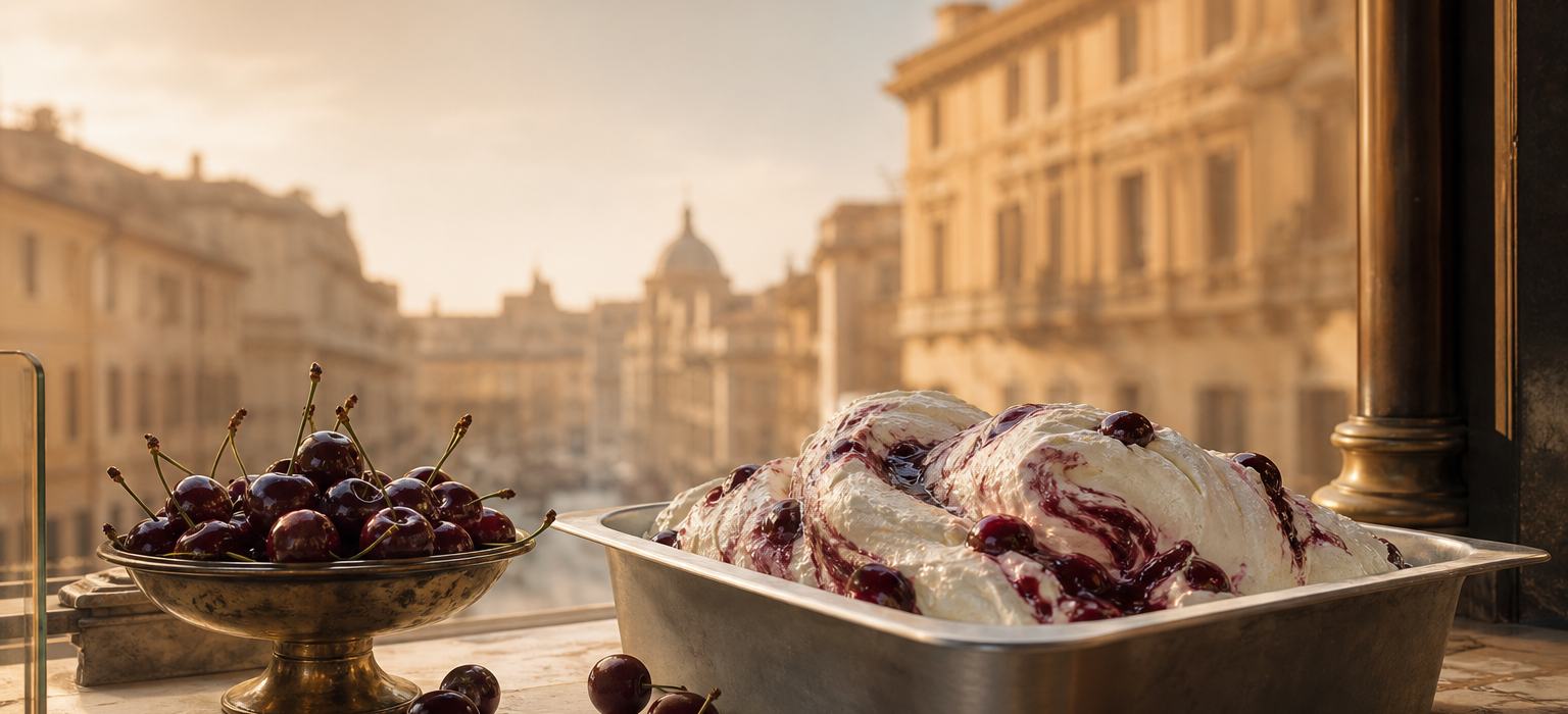 Ricotta e visciole e ingredienti del territorio: il gelato artigianale nel Lazio