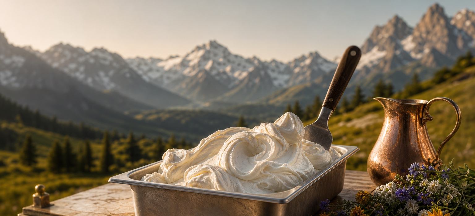 Panna e ingredienti del territorio: il gelato artigianale in Valle d'Aosta